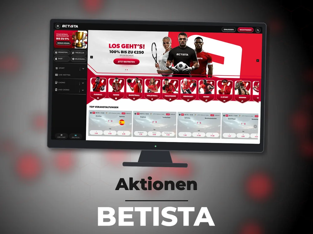 Betista - Aktionen