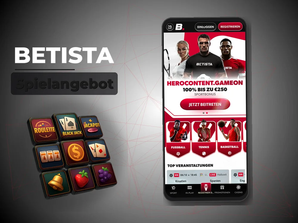 Betista - Spielangebot