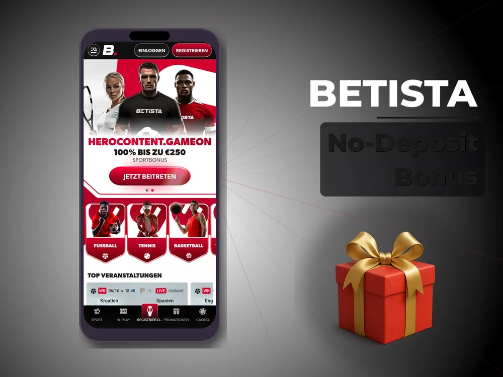 Betista - No-Deposit Bonus