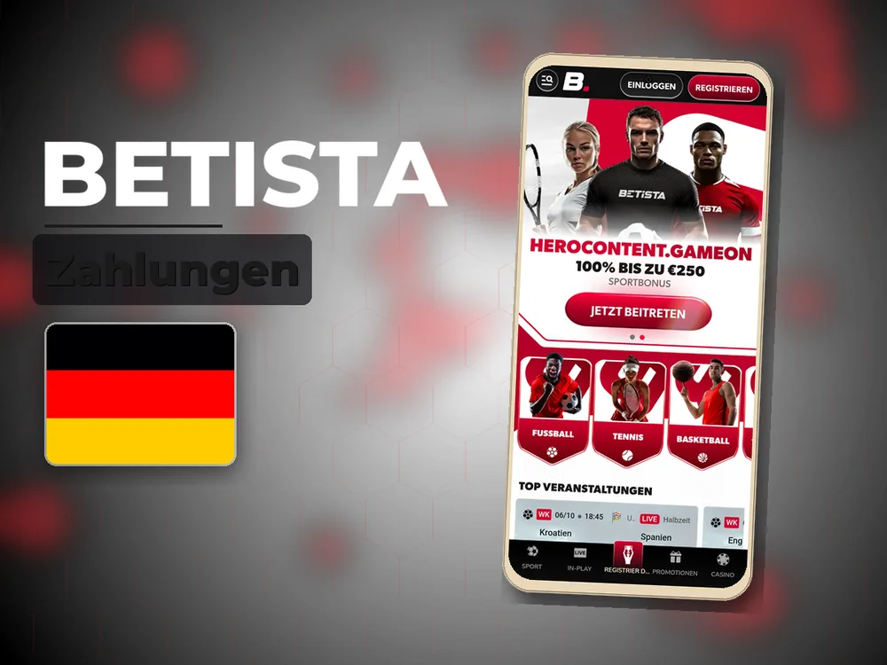Betista - Zahlungen